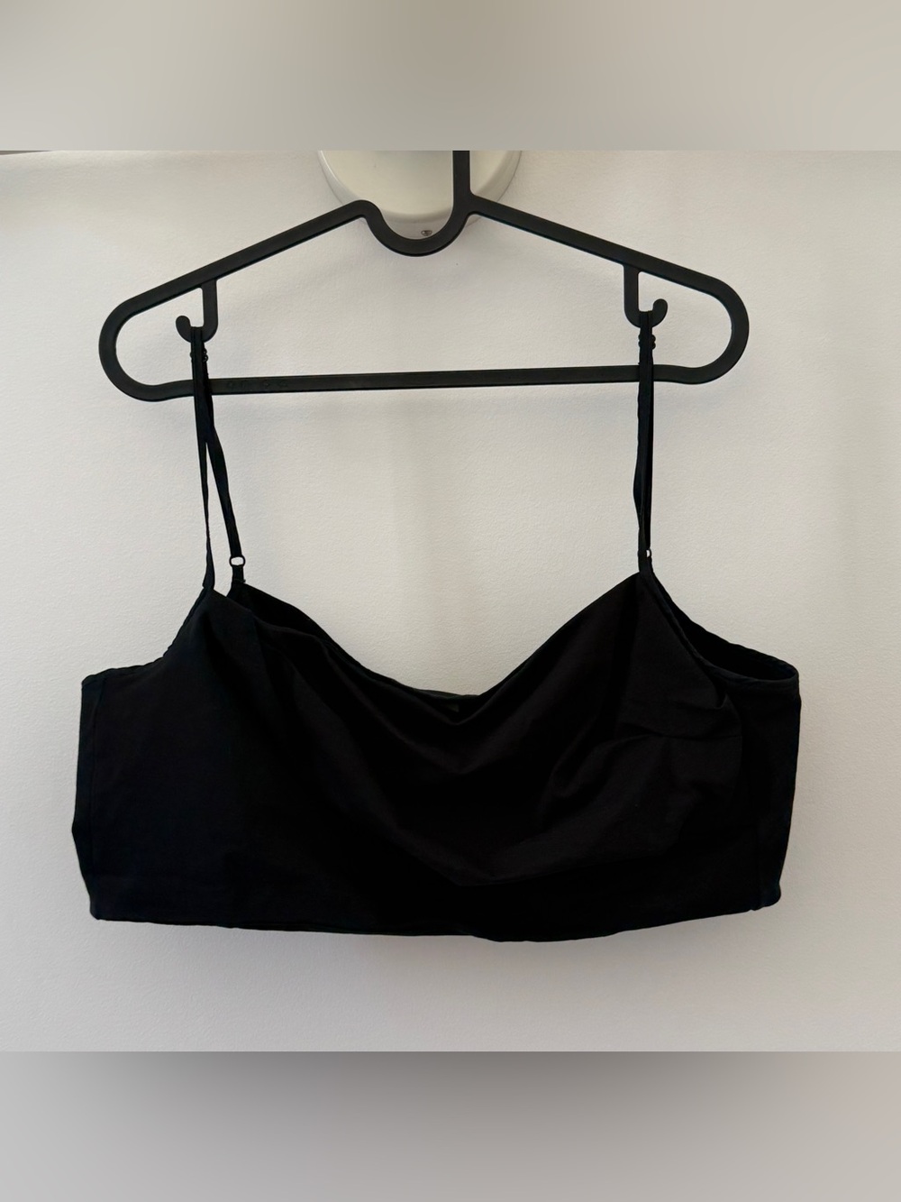 COS Black Bralette crop top size L